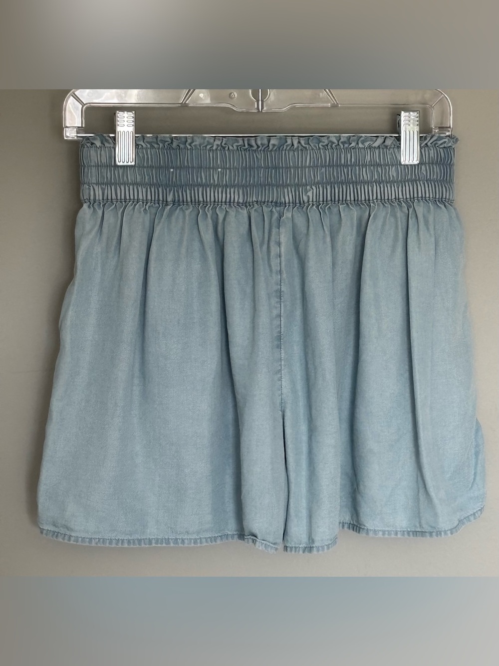 SO Girls Paperbag Waist Pull-On Shorts | Small | Zapata Blue - Picture 3 of 7